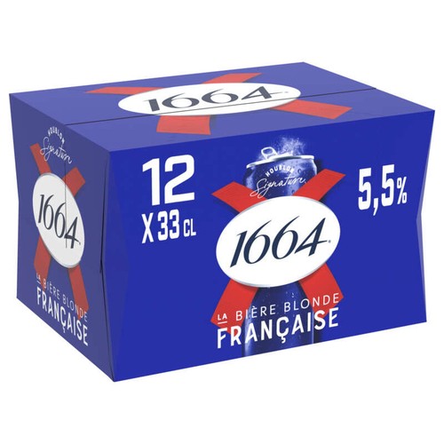 1664 Bière Blonde 12x33cl