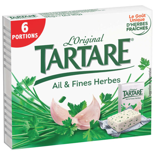 L'Original Tartare Ail & Fines Herbes 6 Portions 96g