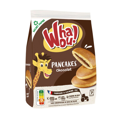 Whaouh! Pancakes Chocolat x7 - 259g