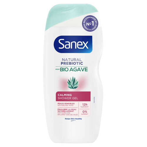 Sanex Gel douche Bio Agave apaisant 250 ml