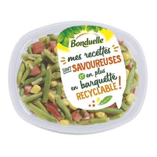 Bonduelle Haricots verts Tomates & Maïs Pointe de Basilic Citron 280g