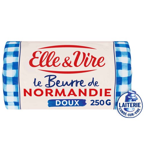 Elle & Vire Elvir Beurre Normandie Doux 250g