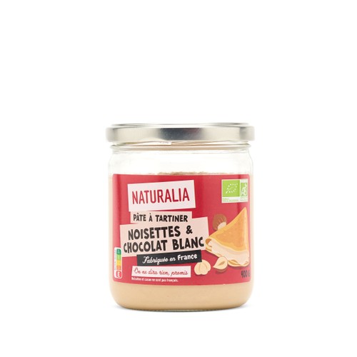 Naturalia Pâte à tartiner Choco blanc 400g