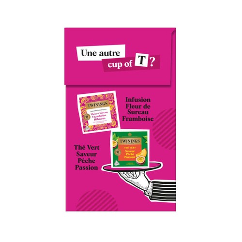 Twinings Thé Vert Saveur Framboise Passion 20 Sachets 32g