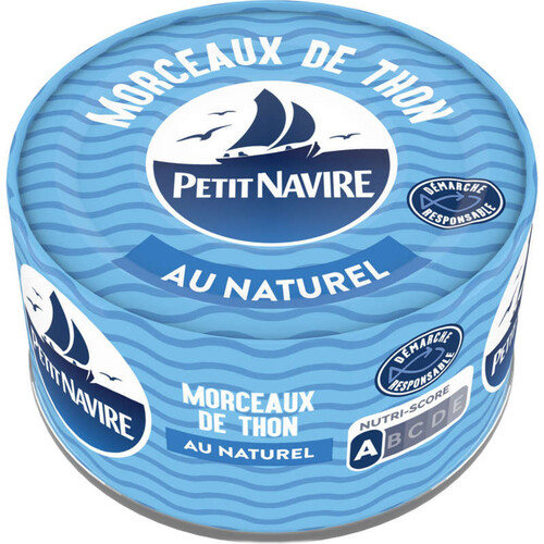 Petit Navire morceaux de thon au naturel 93g