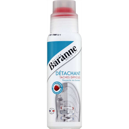 Baranne Détachant Basket Tâches Difficiles Brosse Grattante 200Ml