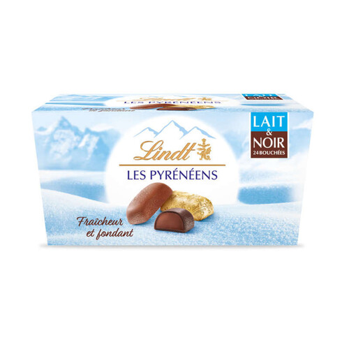 Lindt Pyrénéens Assortiment Chocolat Lait Et Noir 175g