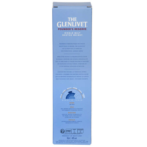 The Glenlivet Founder'S Reserve. Scotch 70cl