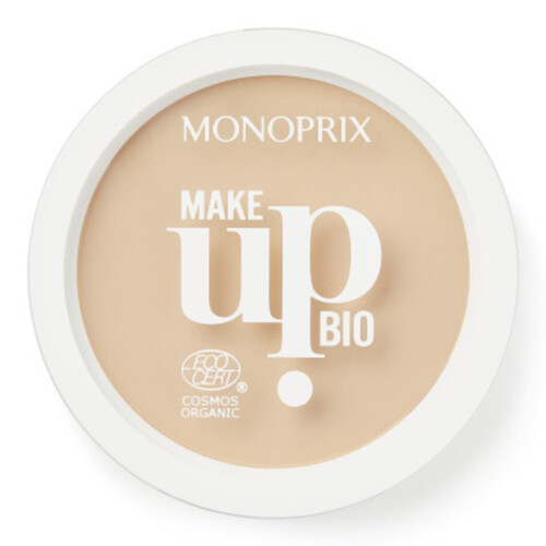 Monoprix Make Up Bio Poudre Matifiante Beige Eclat 02