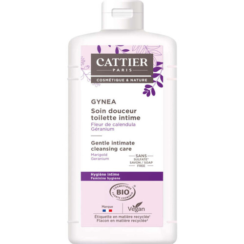 [Par Naturalia] Cattier Gynea Soin Douceur Toilette Intime Bio 500ml