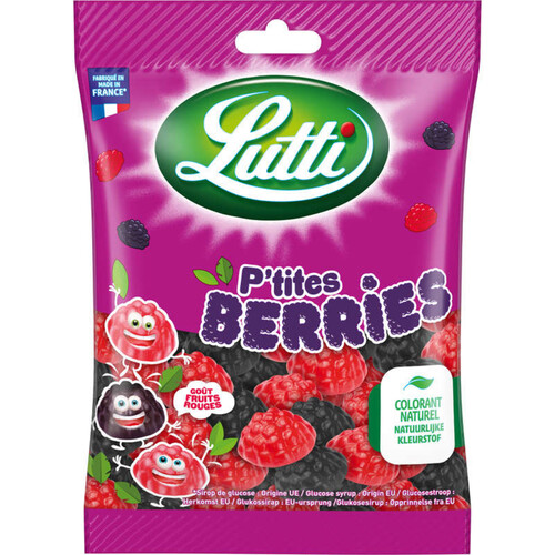 Lutti Bonbons P'tites Berries 180g