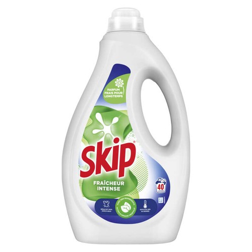 Skip Lessive Liquide Fraîcheur Intense 40 Lavages 1,68L