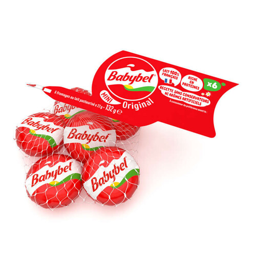 Babybel Fromage Mini 6 portions 132 g