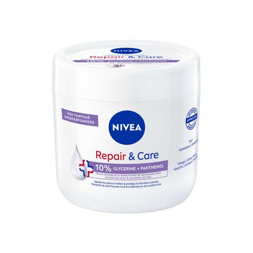 Nivea Baume Réparateur Corps Repair Care Peaux Sèches & Sensibles 400ml