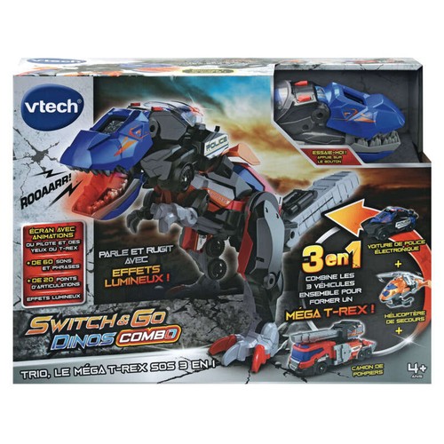 Vtech switch & go combo trio le mega T-Rex