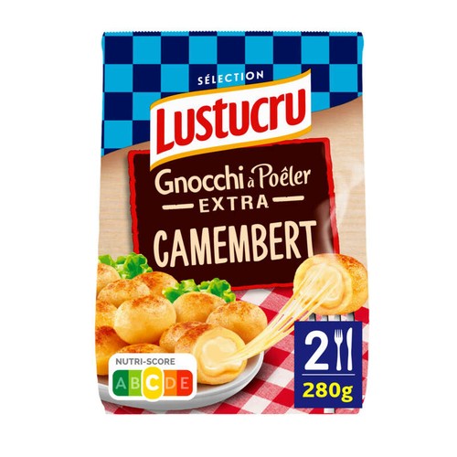 Lustucru Gnocchi a poêler extra camembert 280g