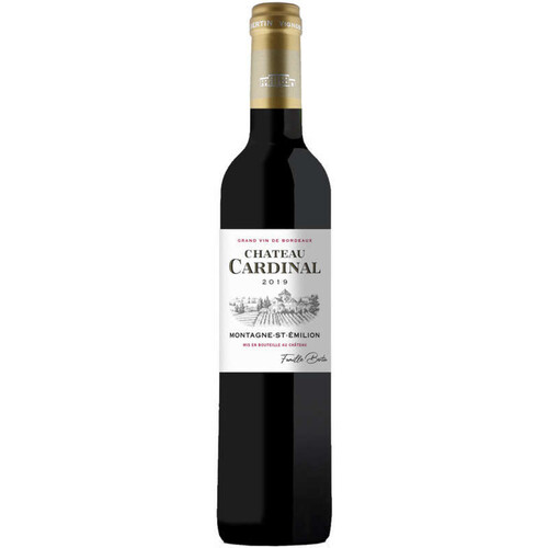 Château Cardinal Montagne Saint-Émilion, Grand Vin Rouge De Bordeaux, 135% V Ol 7,5Cl