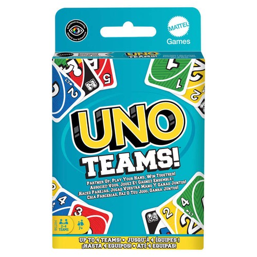 Mattel Jeux Uno Teams !