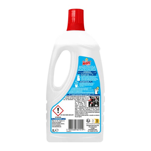 St Marc Liquide Multi-Usages Bicarbonate formule concentrée 1L