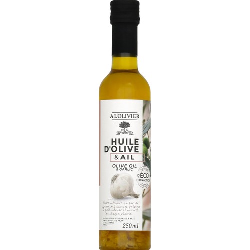 A l'Olivier Huile D'olive à l'Ail 25cl