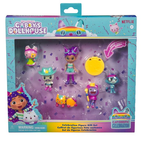 Spin Master Gabby et la maison magique Coffret figurines deluxe celebration