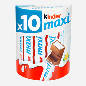 Kinder Maxi Pack de 10 barres 210g