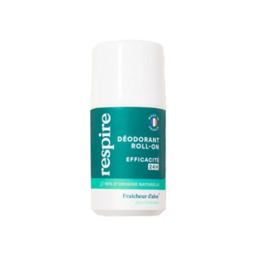 Respire Déodorant roll on aloe vera 24h 50ml