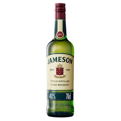 Jameson Triple Distilles Irish Whisky 70cl