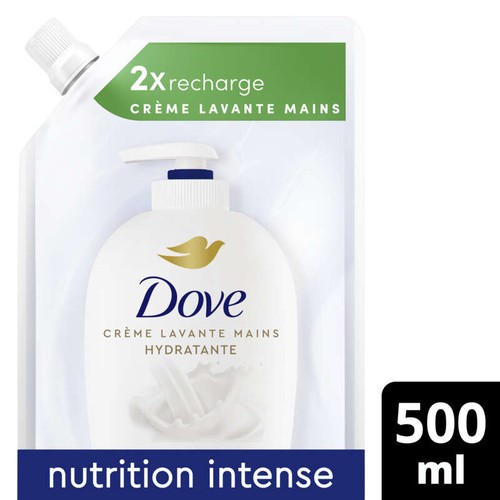 Dove Savon Liquide Mains Original Soin Des Mains Recharge 500ml