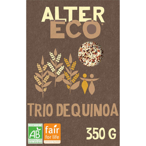 Alter Eco Alte Trio De Quinoa Bio 350g