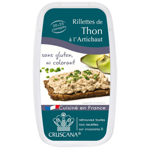 Cruscana Rillettes Thon à l'Artichaut