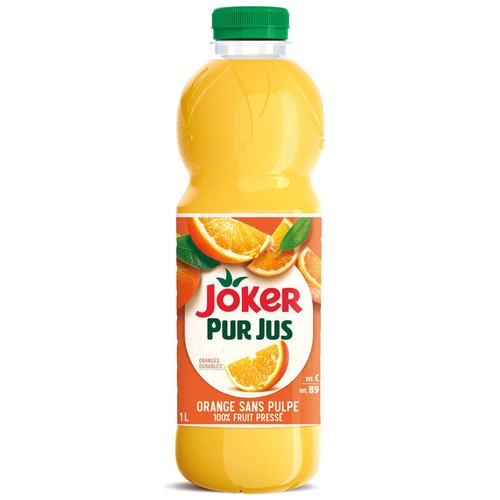 Joker Pur Jus d'orange 1L