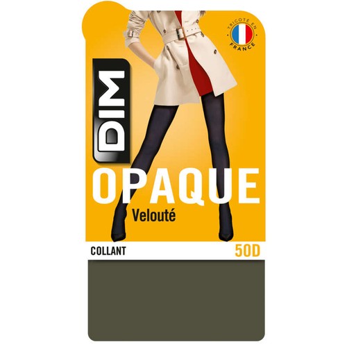 Dim Collant Opaque Velouté 40D Taille 3/4 Noir