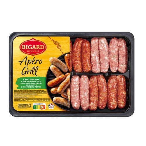 Bigard Assortiment de Mini Saucisses 24 pièces 660g