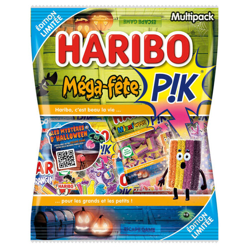 Haribo Bonbons Méga Fête Pik Halloween 720g