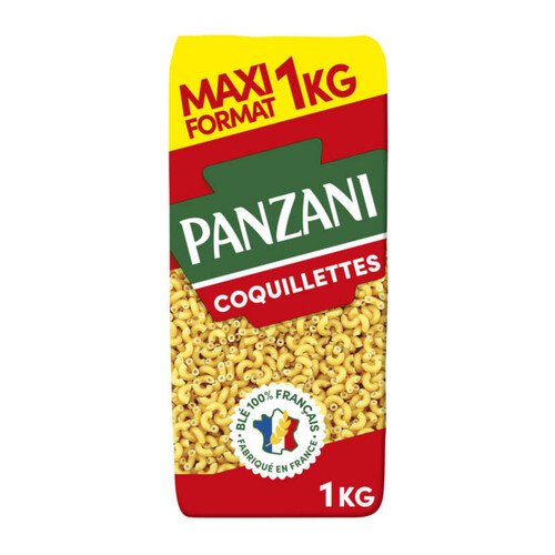 Panzani pâtes coquillettes 1 kg