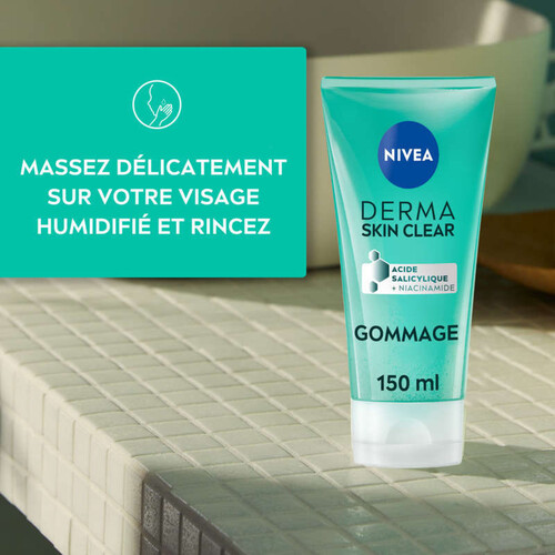 Nivea Derma Skin Clear Gommage Visage Peaux à imperfections 150ml