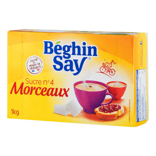Béghin Say Sucre N°4 En Morceaux 1Kg
