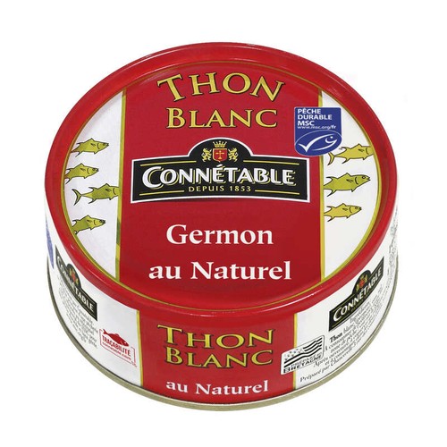 Connétable Thon Blanc Au Naturel 112g