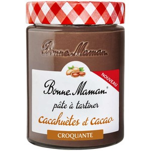 Bonne Maman Pâte à Tartiner Cacahuète et Cacao Bonne Maman 330g