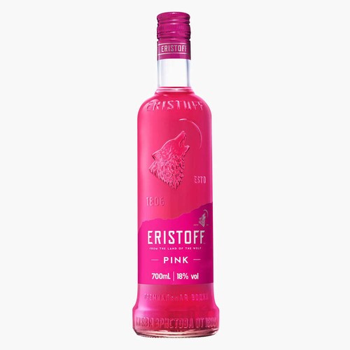 Boisson à base de vodka Eristoff Pink 18° - 70cl