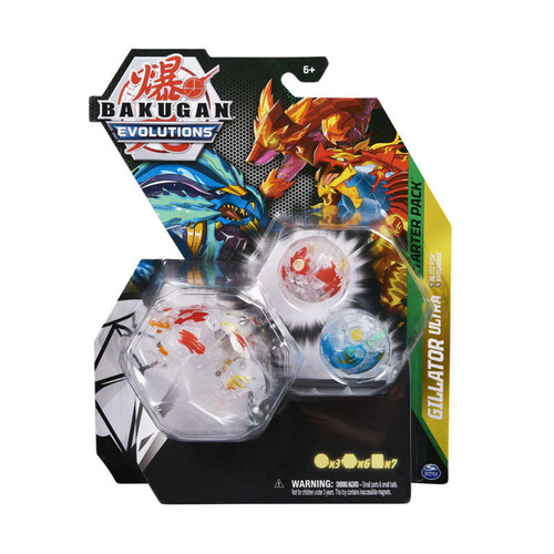 Spin Master Bakugan Starter Pack Saison 4 Evolutions Dès 6ans