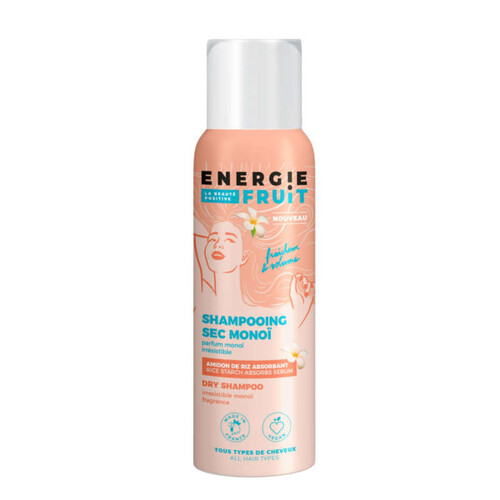 Énergie Fruit Shampooing sec fraicheur et volume monoï 150ml