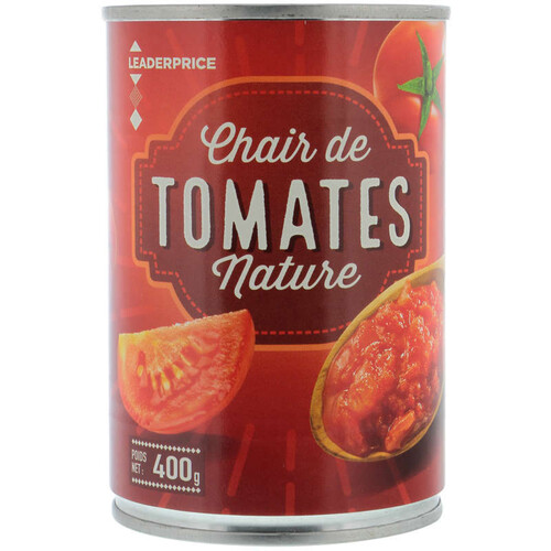 Leader Price Chair de Tomates Nature 400g
