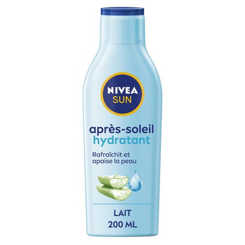 Nivea Lait Après-Soleil Hydratant Aloe Vera Bio 200ml