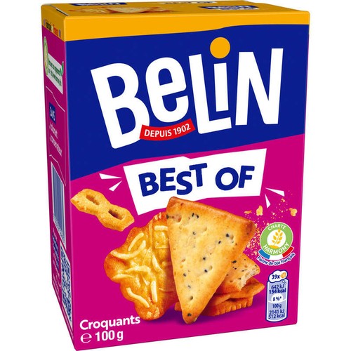 Belin Mélange Crackers Apéritifs 100g