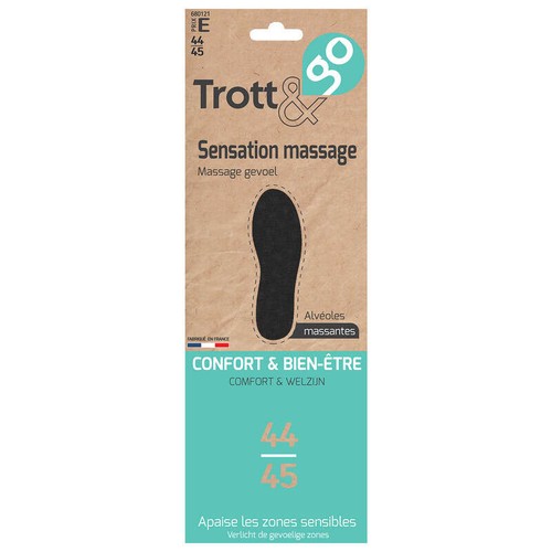 La Brosse et Dupont Semelles Sensation Massage 44/45