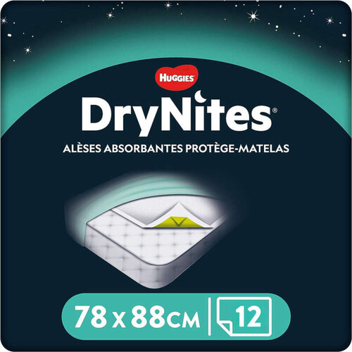 Drynites Alèse Protège-Matelas Jetable Maxi Pack x12