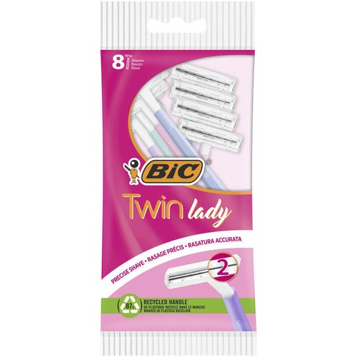 BIC twin lady rasoirs jetables pour femme x8