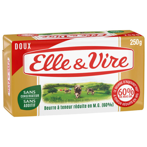 Beurre Gastronomique doux - Nos beurres - Elle & Vire